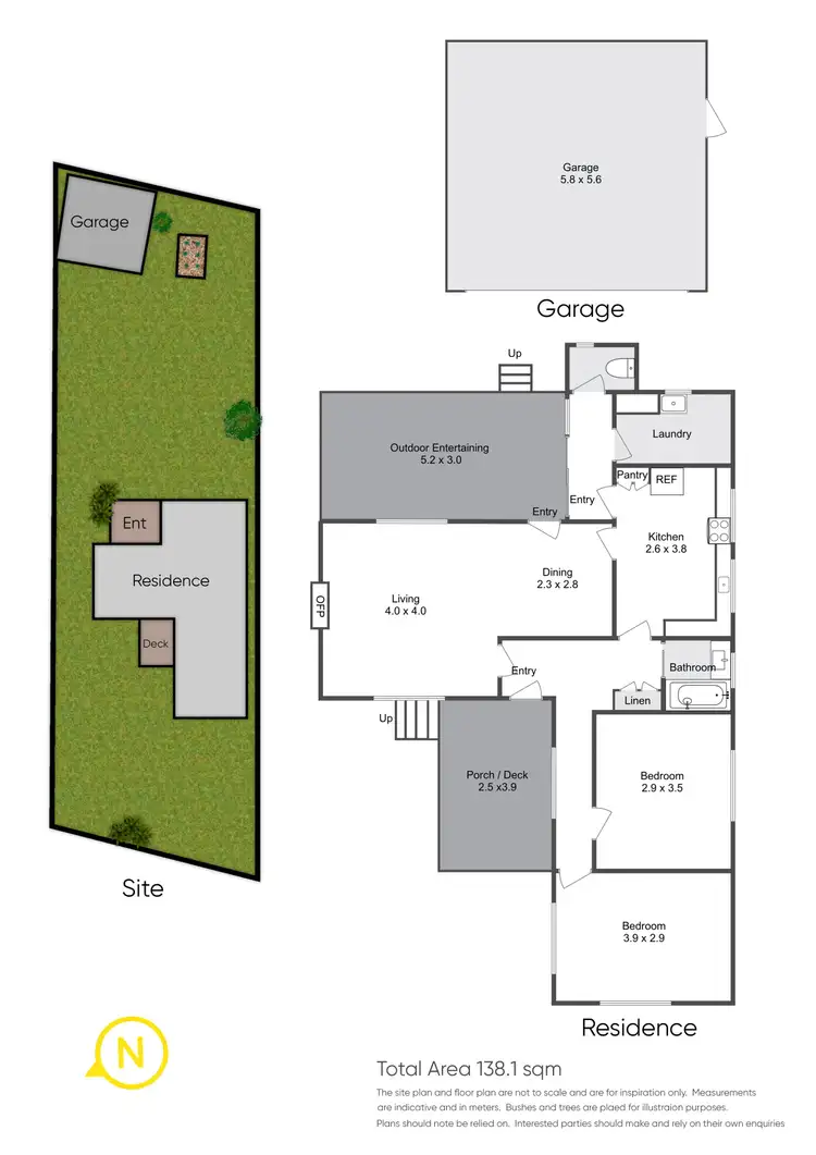 Floorplan of Homely house listing, 17 Dundas Street, Rye VIC 3941