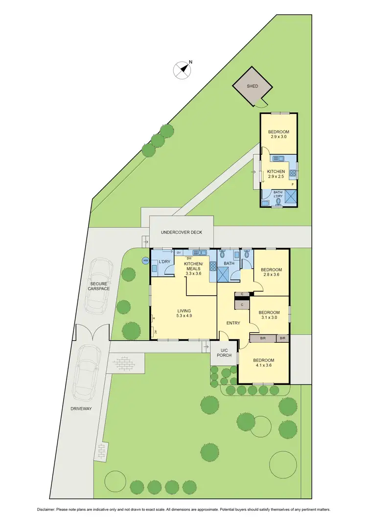 Floorplan of Homely house listing, 98 Riggall Street, Dallas VIC 3047
