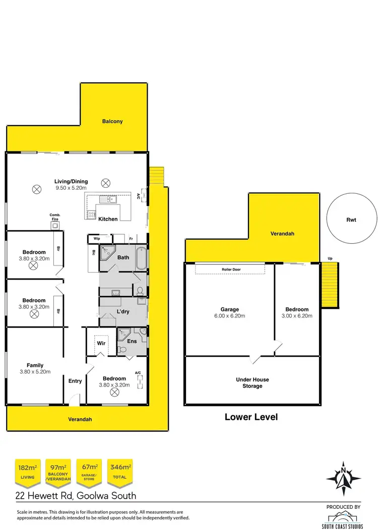 Floorplan of Homely house listing, 22 Hewett Road, Goolwa South SA 5214