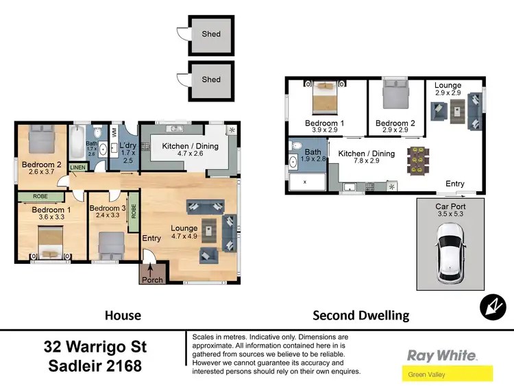 Floorplan of Homely house listing, 32 Warrigo Street, Sadleir NSW 2168