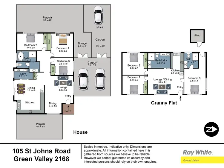 Floorplan of Homely house listing, 105 St Johns Road, Green Valley NSW 2168