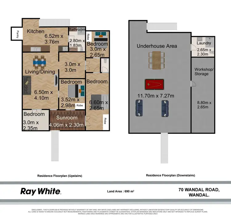 Floorplan of Homely house listing, 70 Wandal Road, Wandal QLD 4700