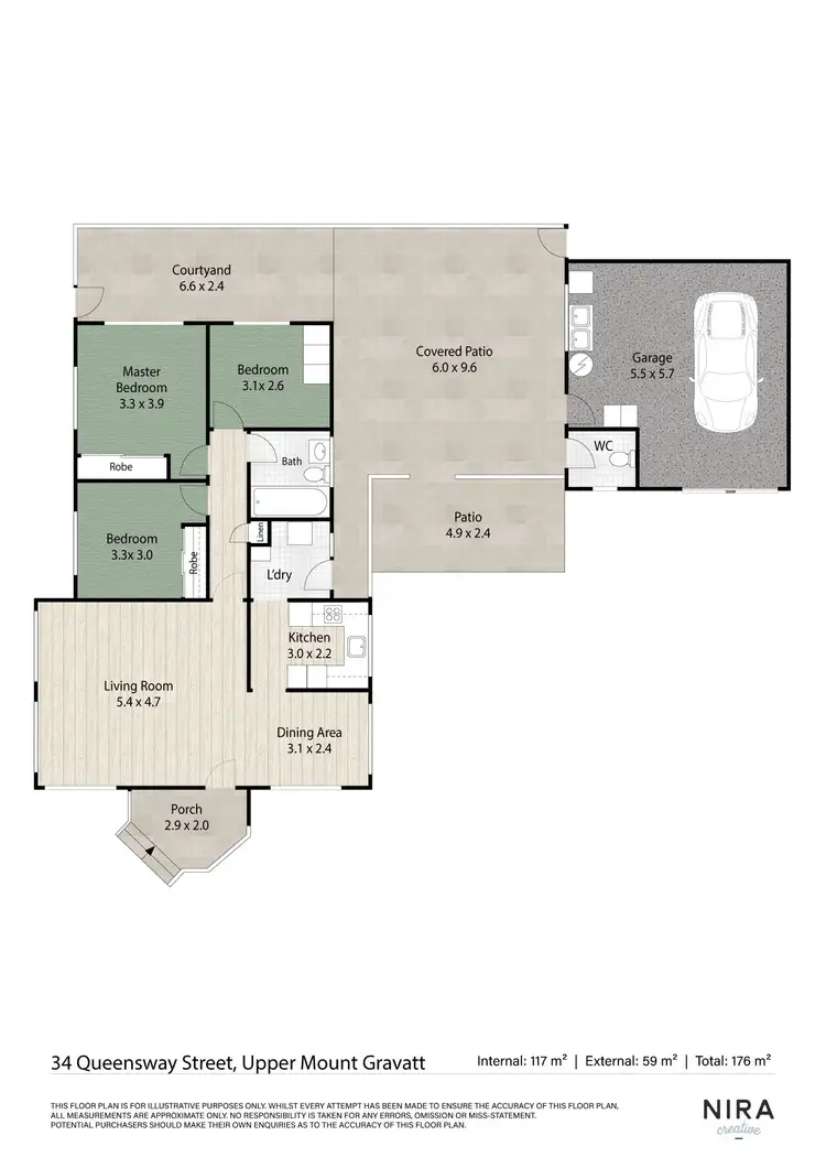 Floorplan of Homely house listing, 34 Queensway Street, Upper Mount Gravatt QLD 4122
