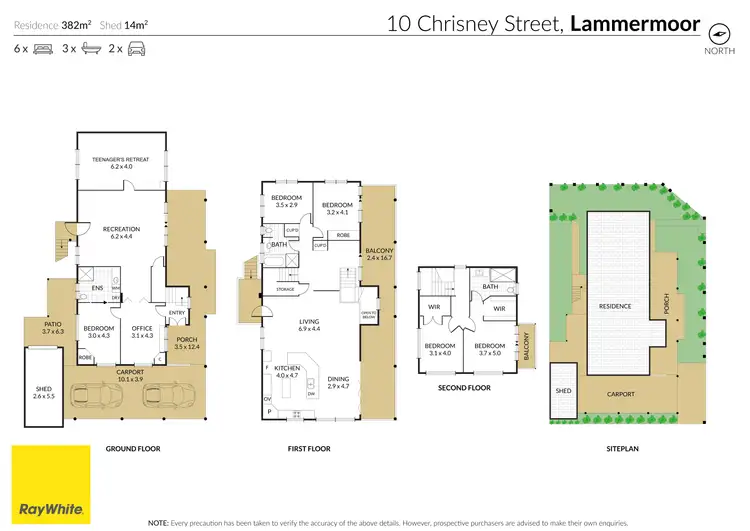 Floorplan of Homely house listing, 10 Chrisney Street, Lammermoor QLD 4703
