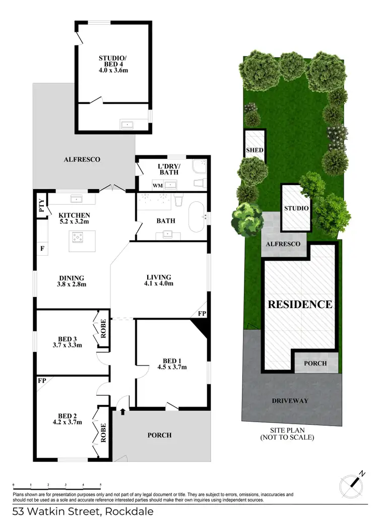 Floorplan of Homely house listing, 53 Watkin Street, Rockdale NSW 2216