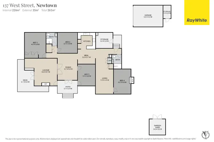 Floorplan of Homely house listing, 137 West Street, Newtown QLD 4350