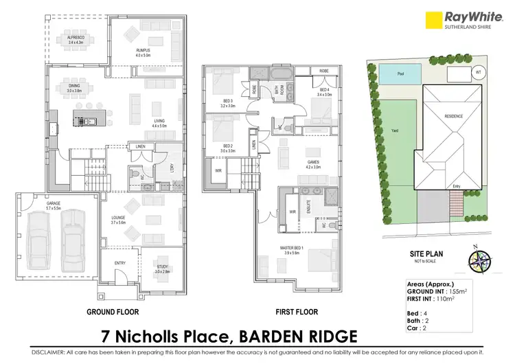 Floorplan of Homely house listing, 7 Nicholls Place, Barden Ridge NSW 2234