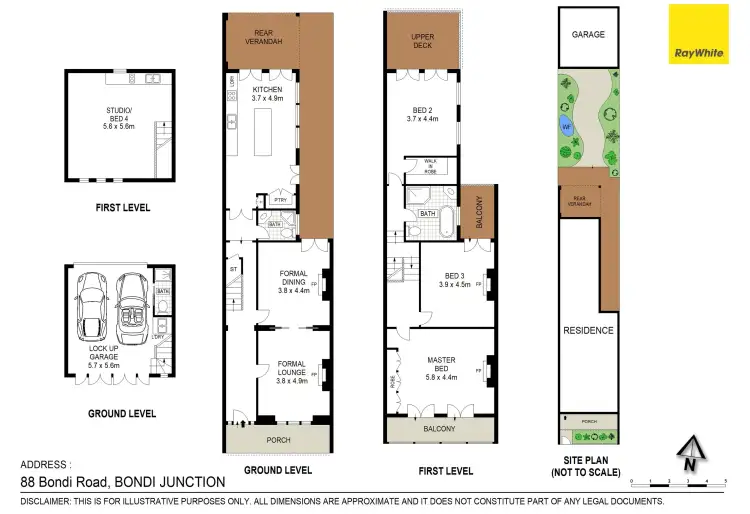 Floorplan of Homely house listing, 88 Bondi Road, Bondi Junction NSW 2022