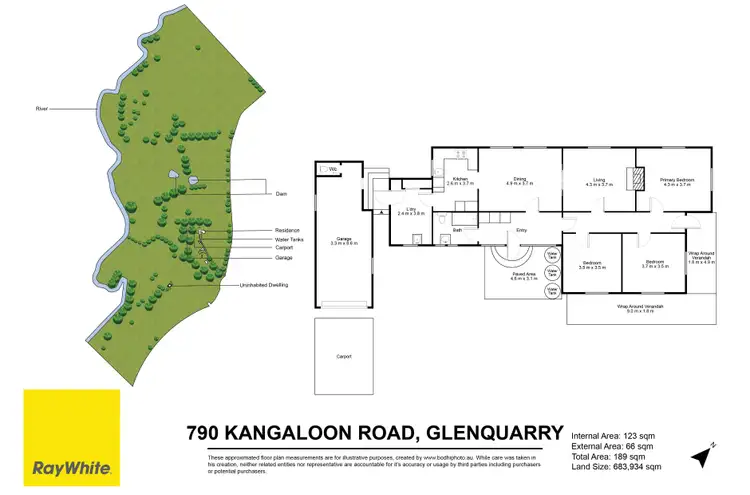 Floorplan of Homely rural property listing, 790 Kangaloon Road, Glenquarry NSW 2576