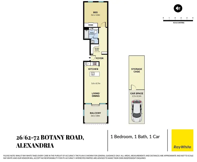 Floorplan of Homely apartment listing, 26/62-72 Botany Road, Alexandria NSW 2015