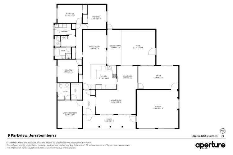 Floorplan of Homely house listing, 9 Parkview Crescent, Jerrabomberra NSW 2619