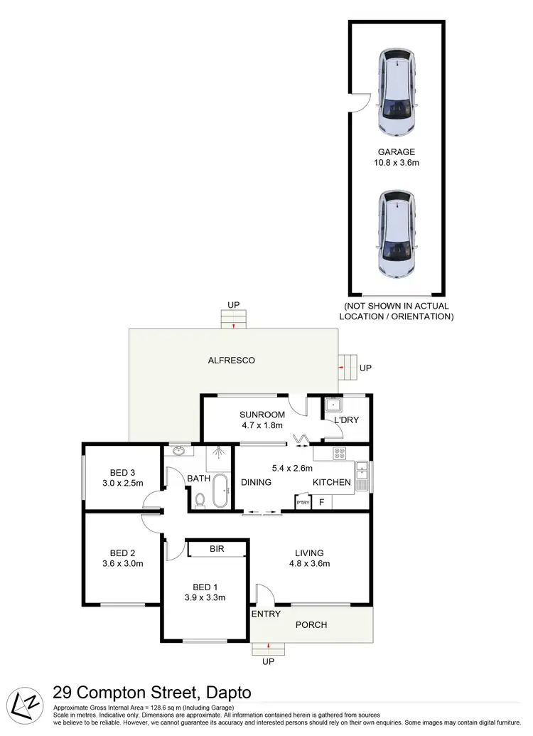 Floorplan of Homely house listing, 29 Compton Street, Dapto NSW 2530