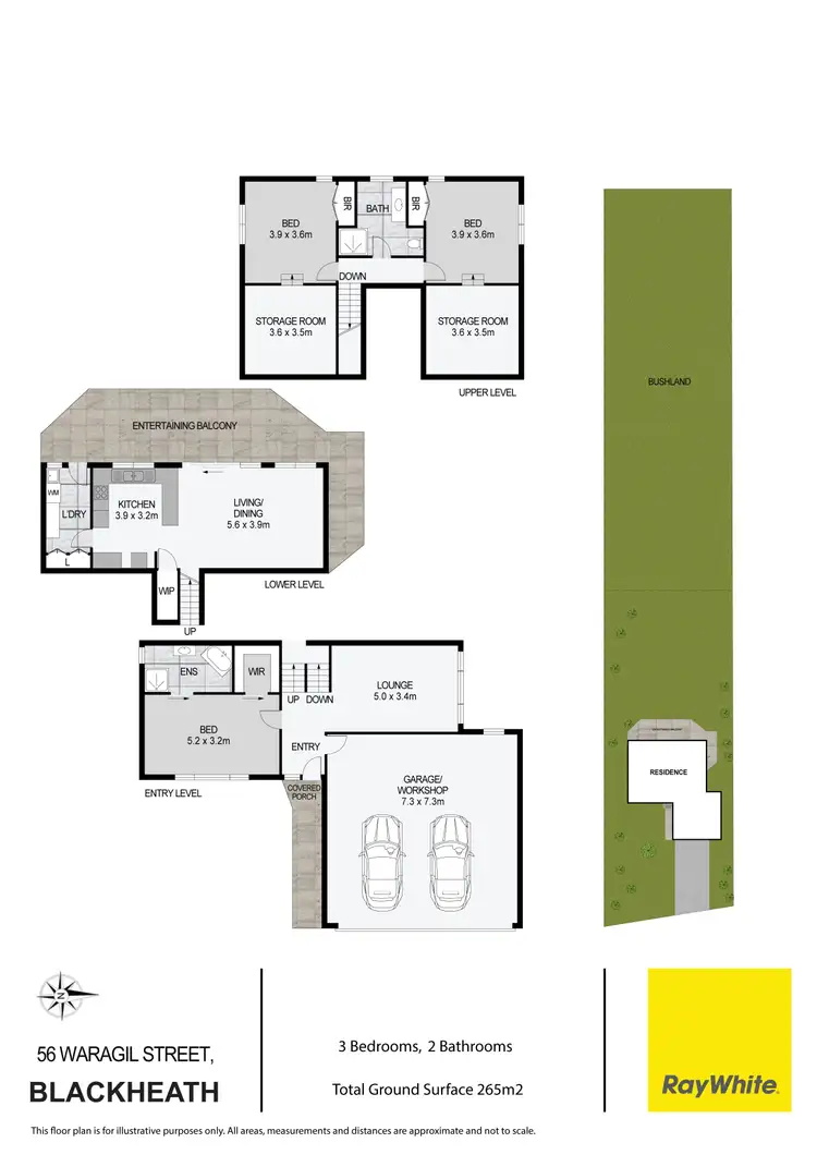 Floorplan of Homely house listing, 56 Waragil Street, Blackheath NSW 2785