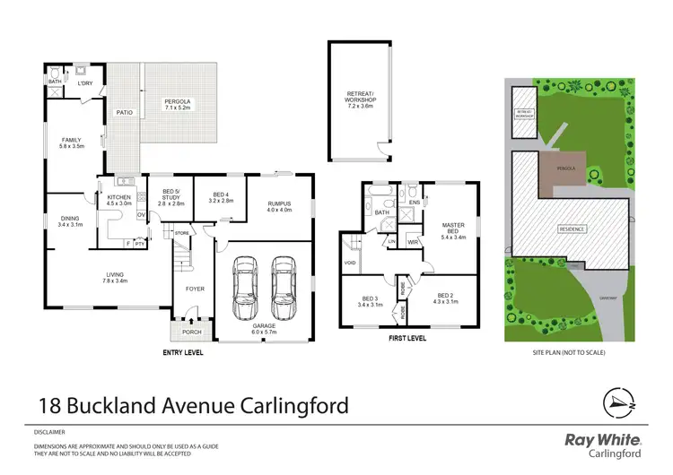 Floorplan of Homely house listing, 18 Buckland Avenue, Carlingford NSW 2118