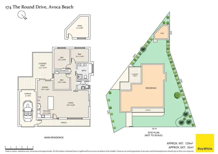 Floorplan of Homely house listing, 174 The Round Drive, Avoca Beach NSW 2251
