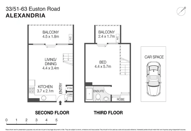 Floorplan of Homely apartment listing, 33/57-63 Euston Road, Alexandria NSW 2015