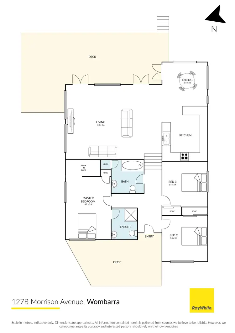 Floorplan of Homely house listing, 127B Morrison Avenue, Wombarra NSW 2515