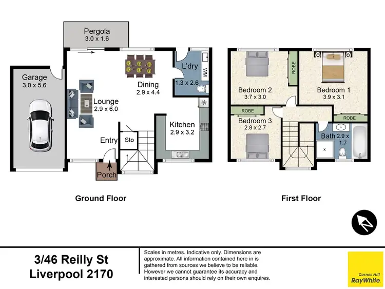 Floorplan of Homely house listing, 3/46 Reilly Street, Liverpool NSW 2170