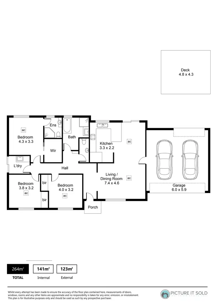 Floorplan of Homely house listing, 46 Windsor Avenue, Clearview SA 5085