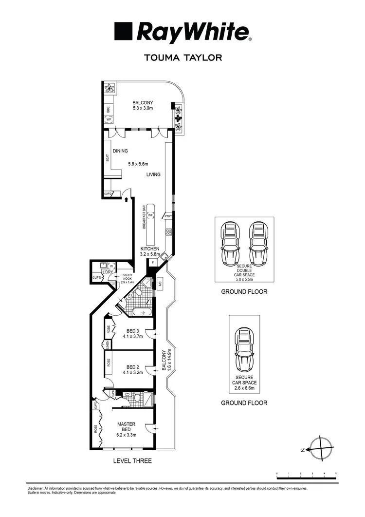 Floorplan of Homely apartment listing, 4/11 Billyard Avenue, Elizabeth Bay NSW 2011