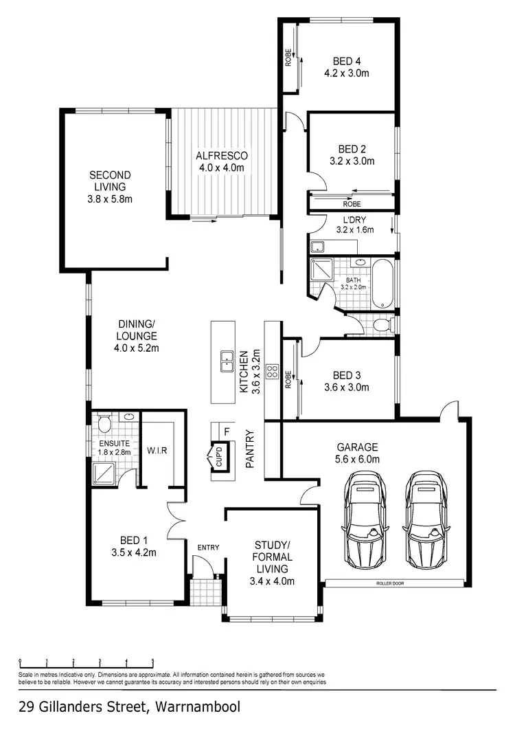 Floorplan of Homely house listing, 29 Gillanders Street, Warrnambool VIC 3280