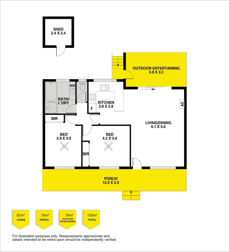 Floorplan of Homely house listing, 30 Seagull Avenue, Chiton SA 5211