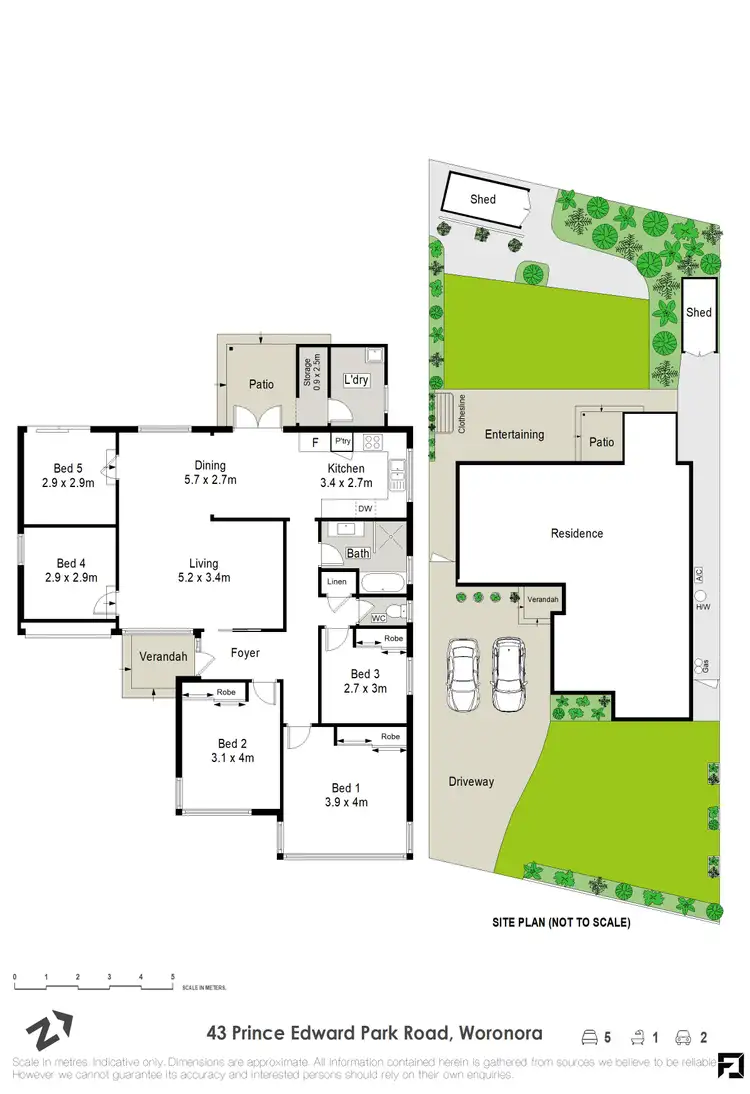 Floorplan of Homely house listing, 43 Prince Edward Park Road, Woronora NSW 2232