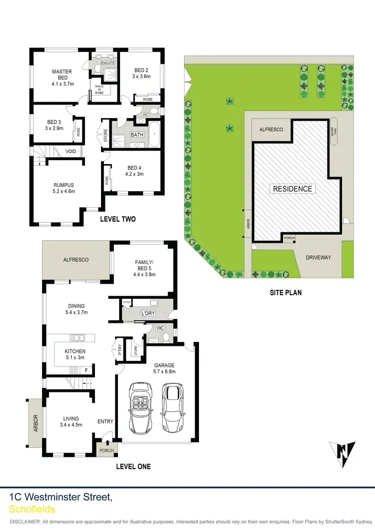 Floorplan of Homely house listing, 1C Westminster Street, Schofields NSW 2762