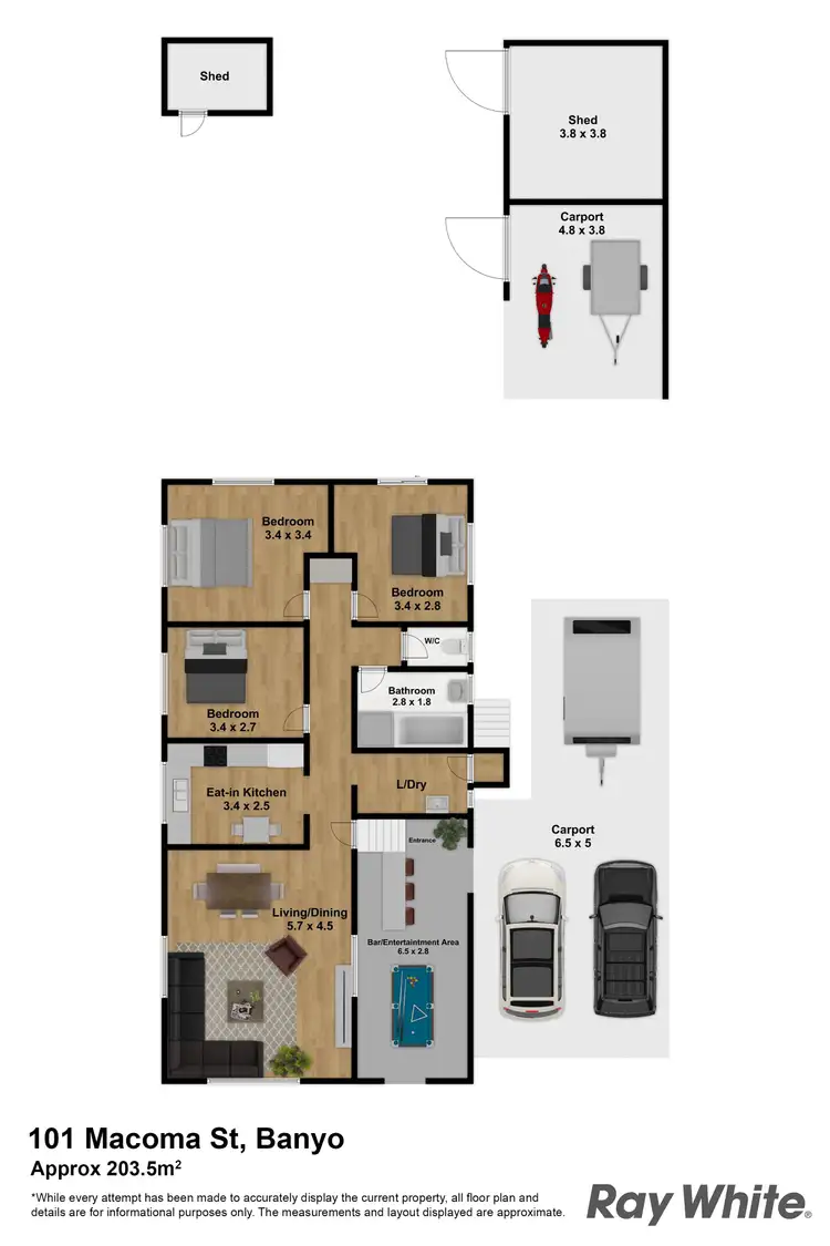 Floorplan of Homely house listing, 101 Macoma Street, Banyo QLD 4014