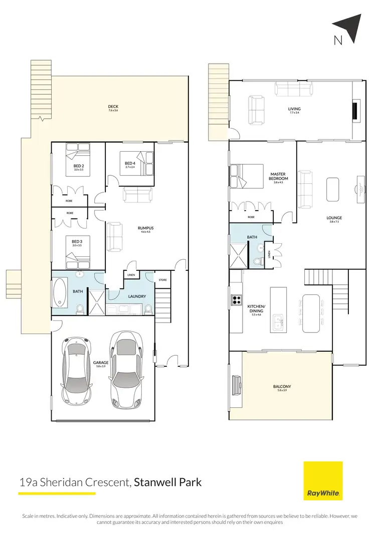 Floorplan of Homely semi-detached listing, 19A Sheridan Crescent, Stanwell Park NSW 2508