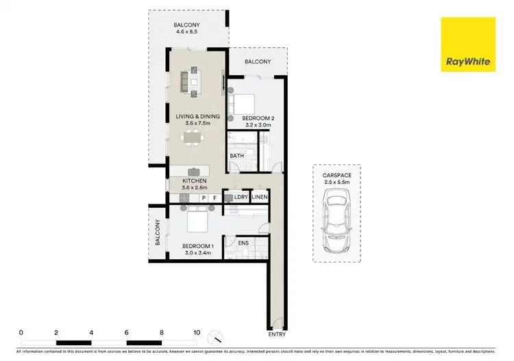 Floorplan of Homely apartment listing, 57/76-84 Railway Terrace, Merrylands NSW 2160