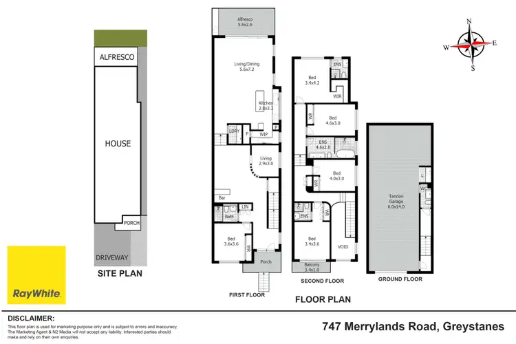 Floorplan of Homely house listing, 747 Merrylands Road, Greystanes NSW 2145