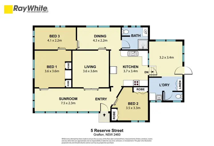 Floorplan of Homely house listing, 5 Reserve Street, Grafton NSW 2460