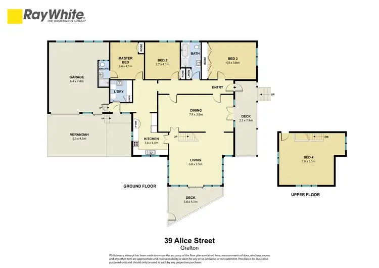 Floorplan of Homely house listing, 39 Alice Street, Grafton NSW 2460