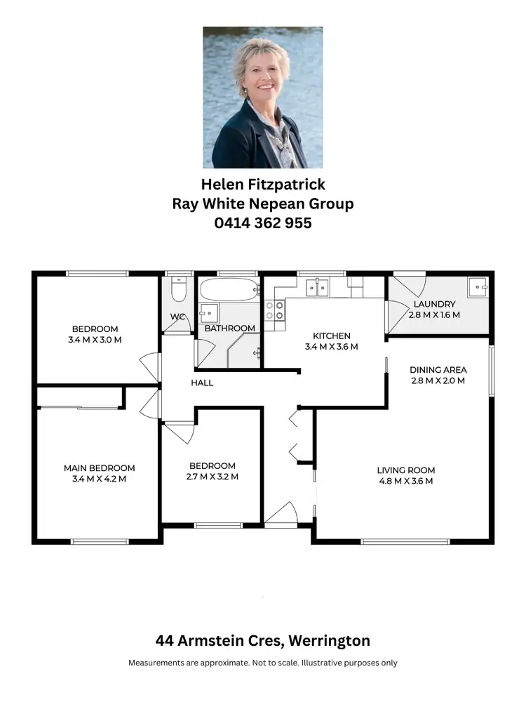 Floorplan of Homely house listing, 44 Armstein Crescent, Werrington NSW 2747
