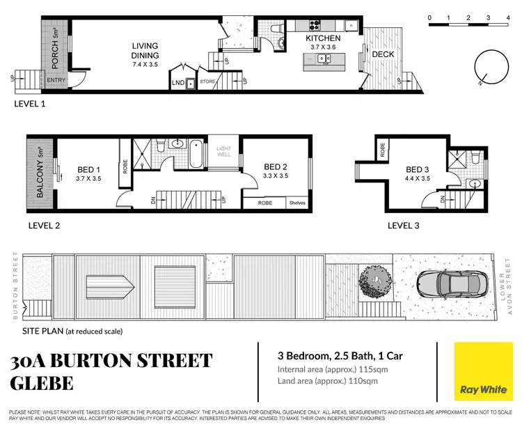 Floorplan of Homely house listing, 30A Burton Street, Glebe NSW 2037