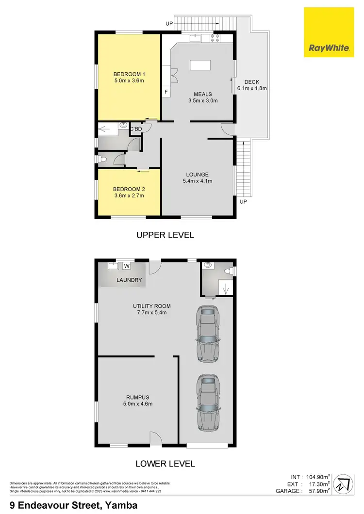 Floorplan of Homely house listing, 9 Endeavour Street, Yamba NSW 2464