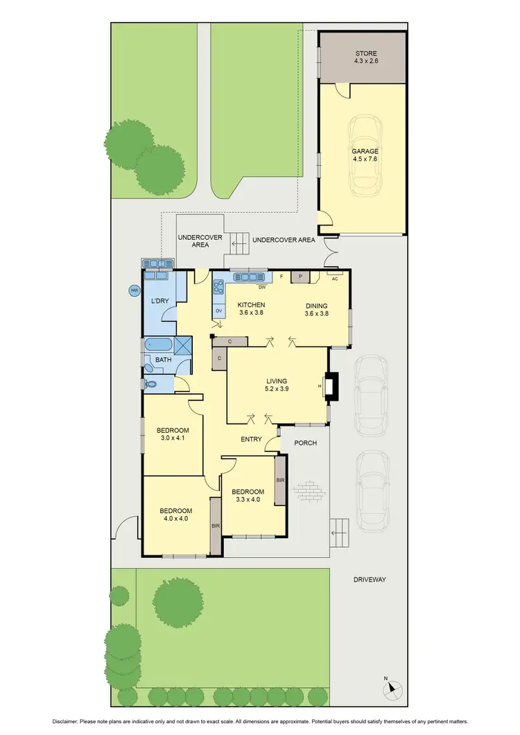 Floorplan of Homely house listing, 83 Sycamore Crescent, Campbellfield VIC 3061