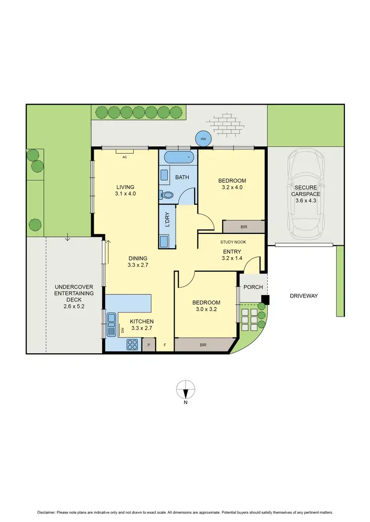 Floorplan of Homely villa listing, 3/101 Bindi Street, Glenroy VIC 3046
