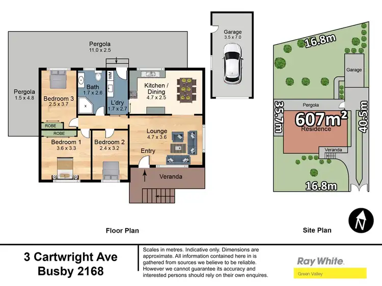 Floorplan of Homely house listing, 3 Cartwright Avenue, Busby NSW 2168