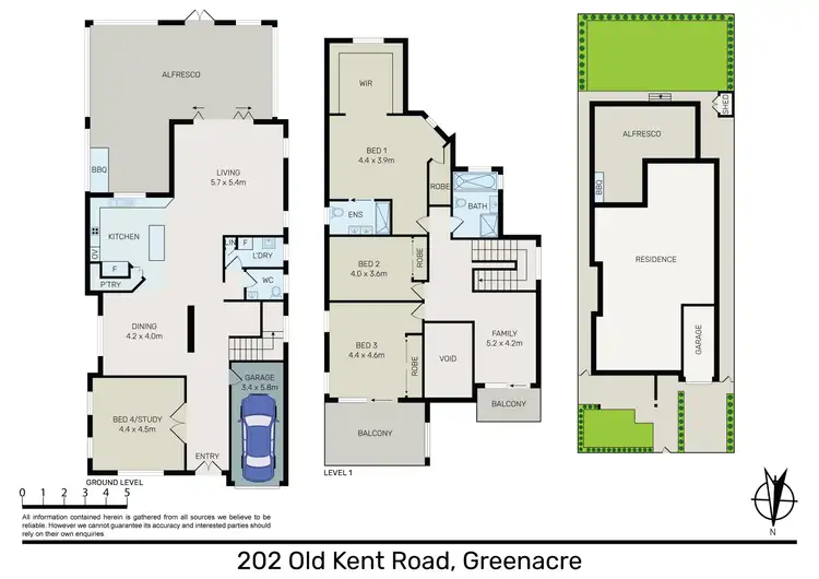 Floorplan of Homely house listing, 202 Old Kent Road, Greenacre NSW 2190