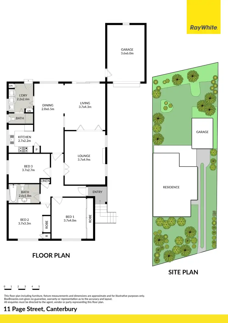 Floorplan of Homely house listing, 11 Page Street, Canterbury NSW 2193