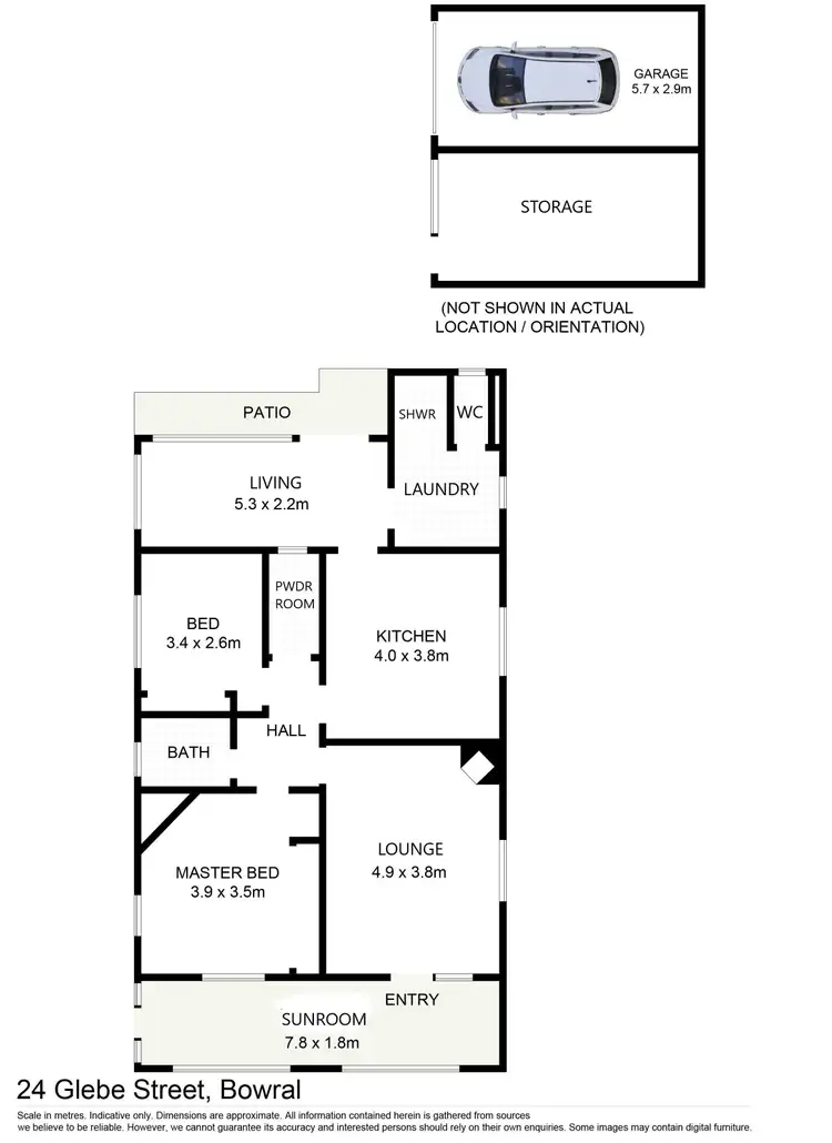 Floorplan of Homely house listing, 24 Glebe Street, Bowral NSW 2576