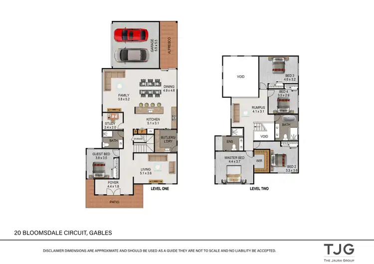 Floorplan of Homely house listing, 20 Bloomsdale Circuit (The Gables), Box Hill NSW 2765