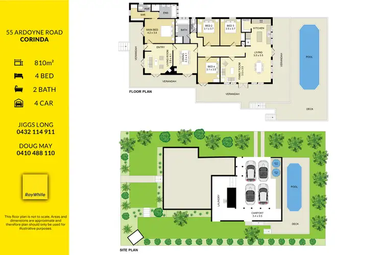 Floorplan of Homely house listing, 55 Ardoyne Road, Corinda QLD 4075