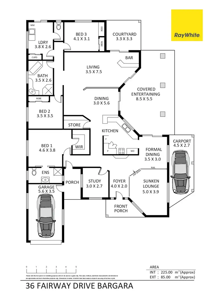Floorplan of Homely house listing, 36 Fairway Drive, Bargara QLD 4670