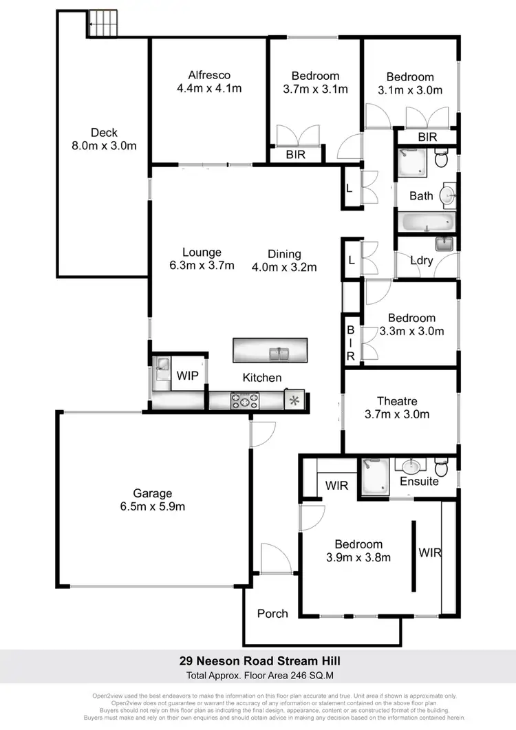 Floorplan of Homely house listing, 29 Neeson Road, Stream Hill NSW 2526