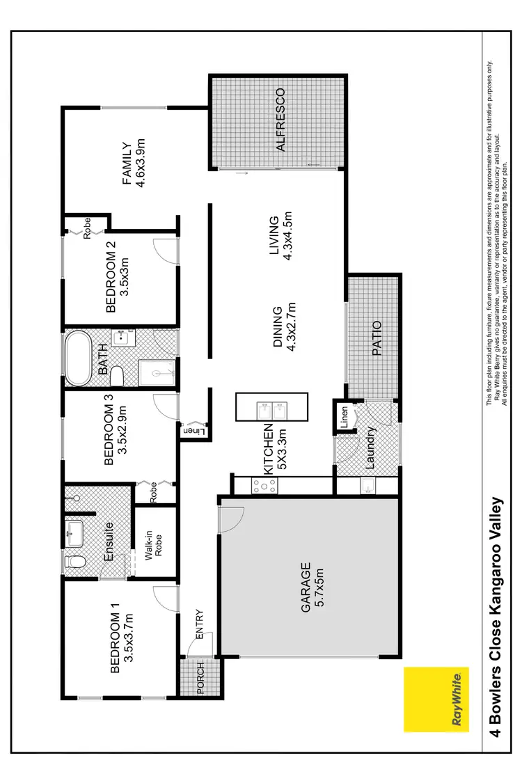 Floorplan of Homely house listing, 4 Bowlers Close, Kangaroo Valley NSW 2577