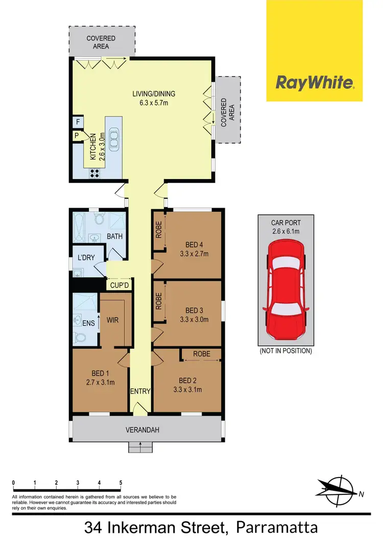 Floorplan of Homely house listing, 34 Inkerman Street, Parramatta NSW 2150