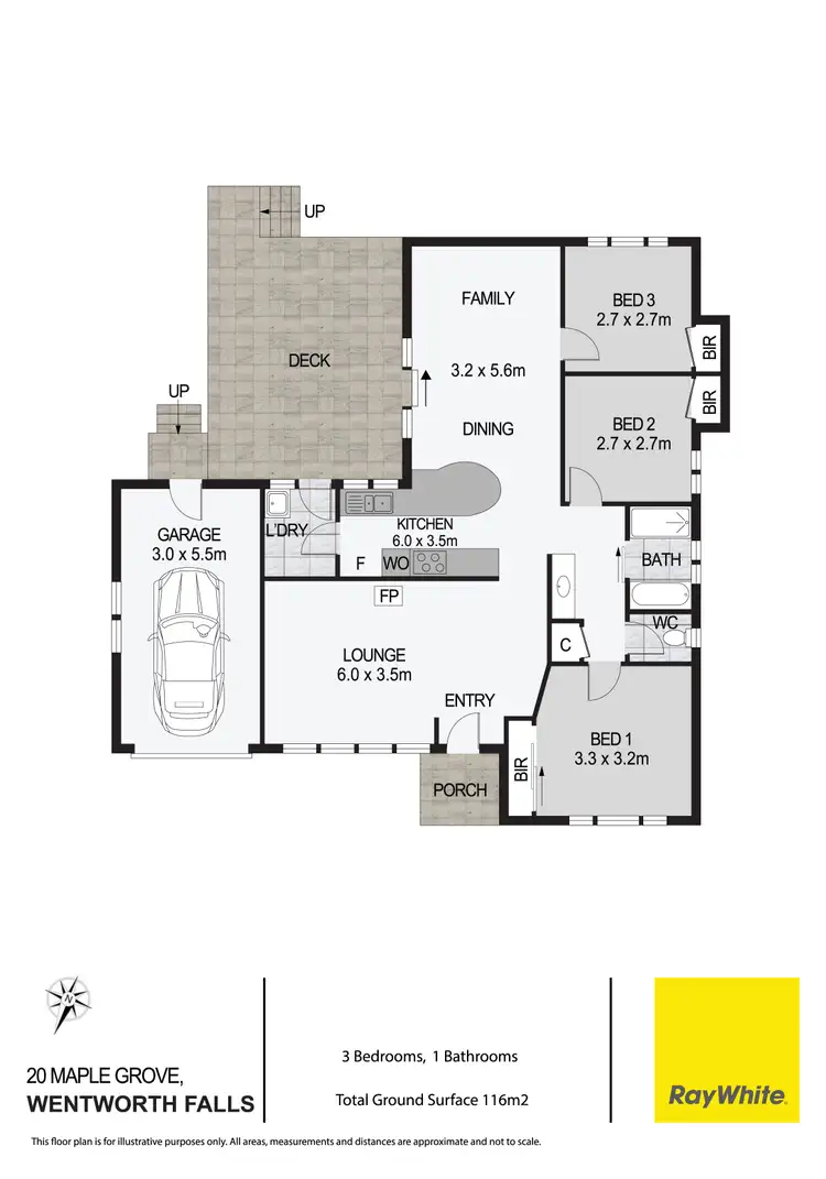 Floorplan of Homely house listing, 20 Maple Grove, Wentworth Falls NSW 2782